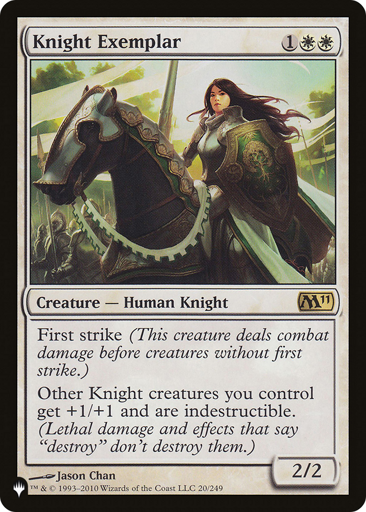 Knight Exemplar (Magic 2011) [The List] | Game Grid - Logan