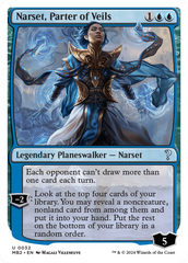 Narset, Parter of Veils (White Border) [Mystery Booster 2] | Game Grid - Logan