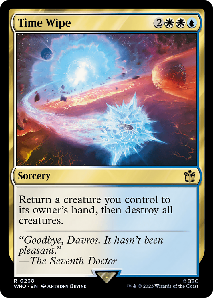 Time Wipe [Doctor Who] | Game Grid - Logan