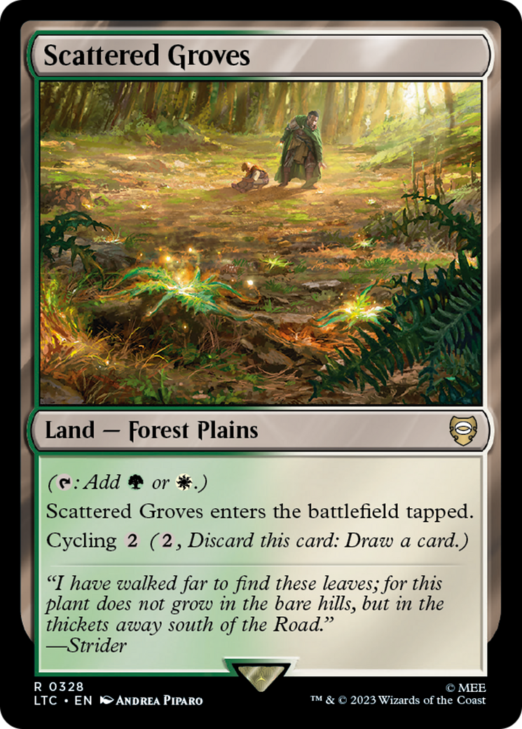 Scattered Groves [The Lord of the Rings: Tales of Middle-Earth Commander] | Game Grid - Logan