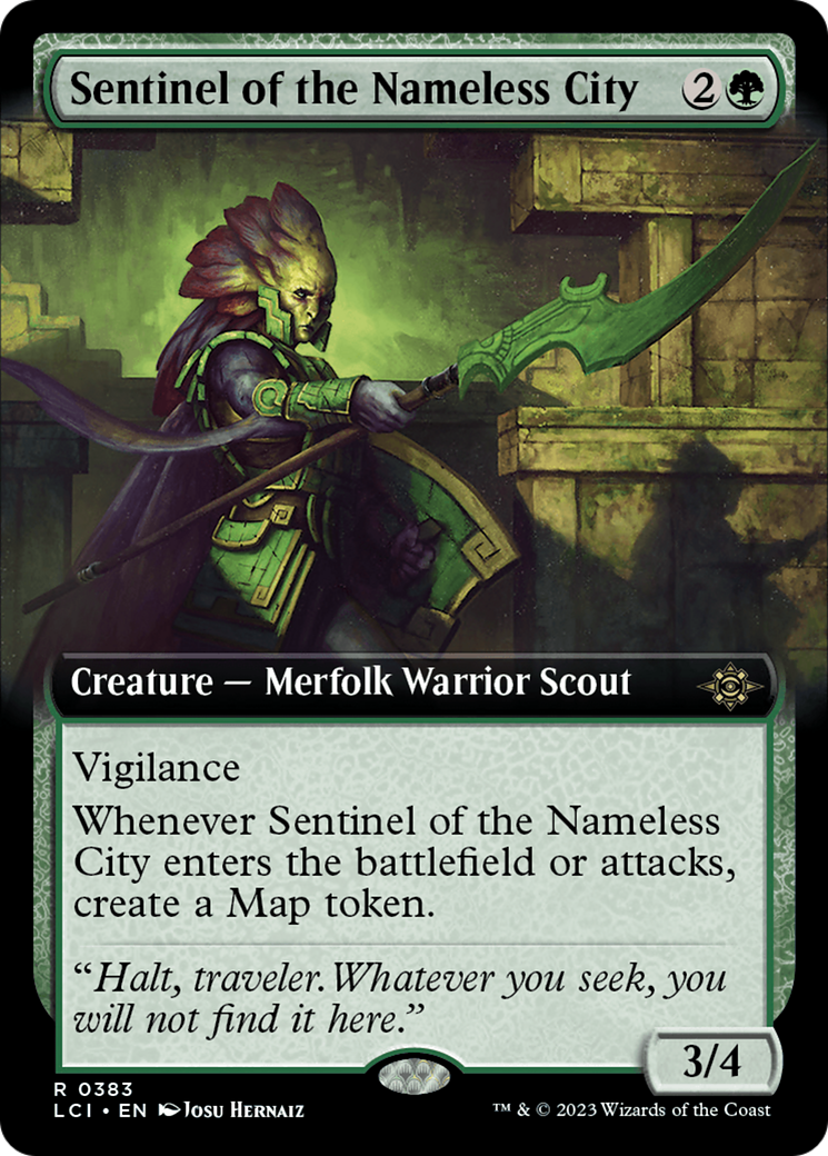 Sentinel of the Nameless City (Extended Art) [The Lost Caverns of Ixalan] | Game Grid - Logan