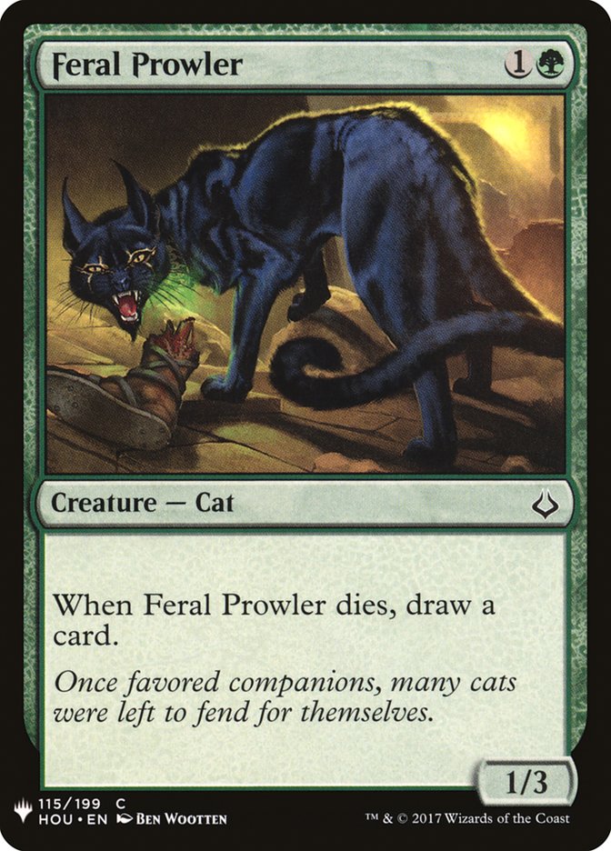 Feral Prowler [Mystery Booster] | Game Grid - Logan