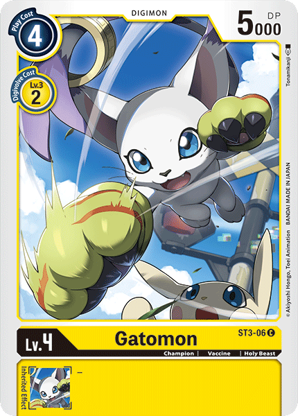 Gatomon [ST3-06] [Starter Deck: Heaven's Yellow] | Game Grid - Logan