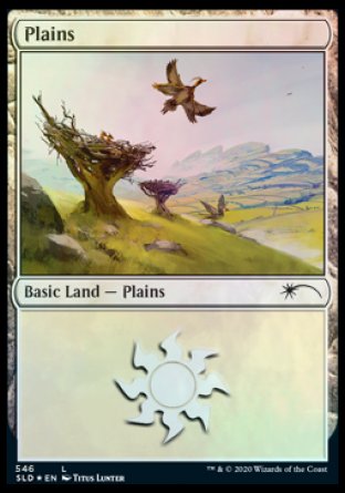 Plains (Feathered Friends) (546) [Secret Lair Drop Promos] | Game Grid - Logan