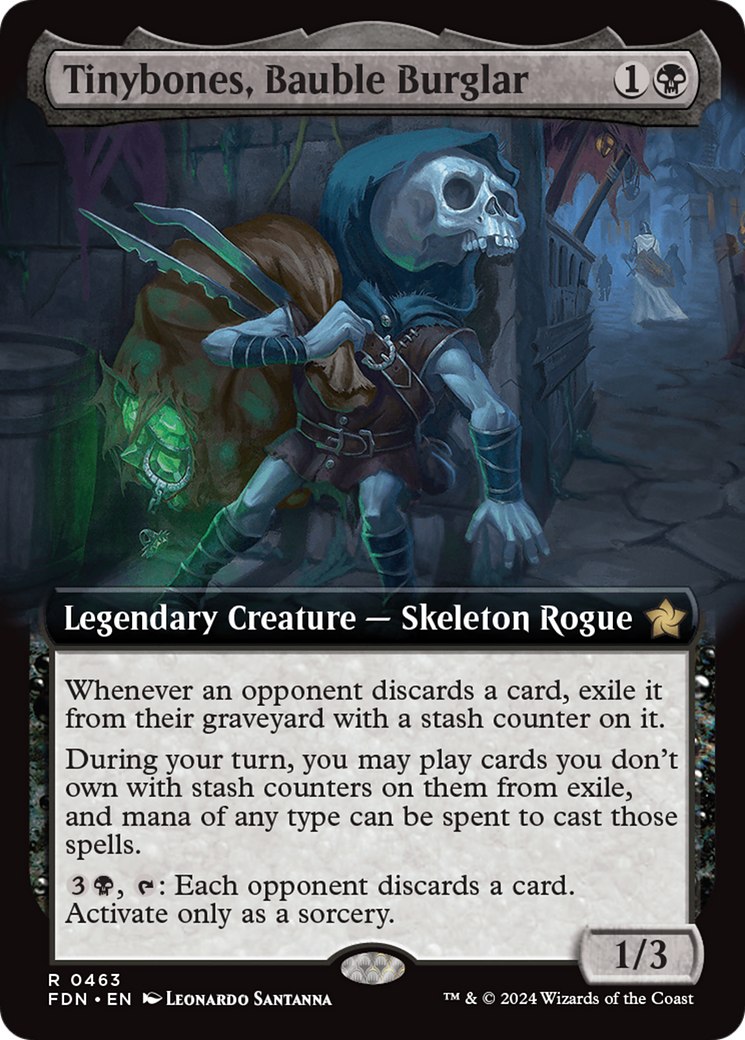 Tinybones, Bauble Burglar (Extended Art) [Foundations] | Game Grid - Logan