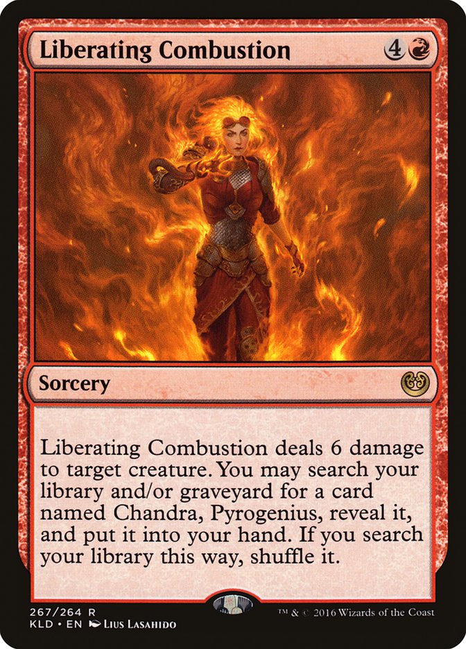 Liberating Combustion [Kaladesh] | Game Grid - Logan