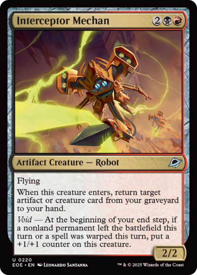 Interceptor Mechan [Edge of Eternities] | Game Grid - Logan