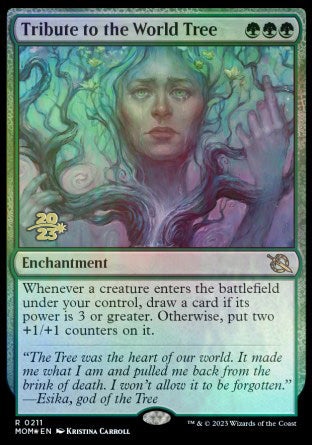 Tribute to the World Tree [March of the Machine Prerelease Promos] | Game Grid - Logan