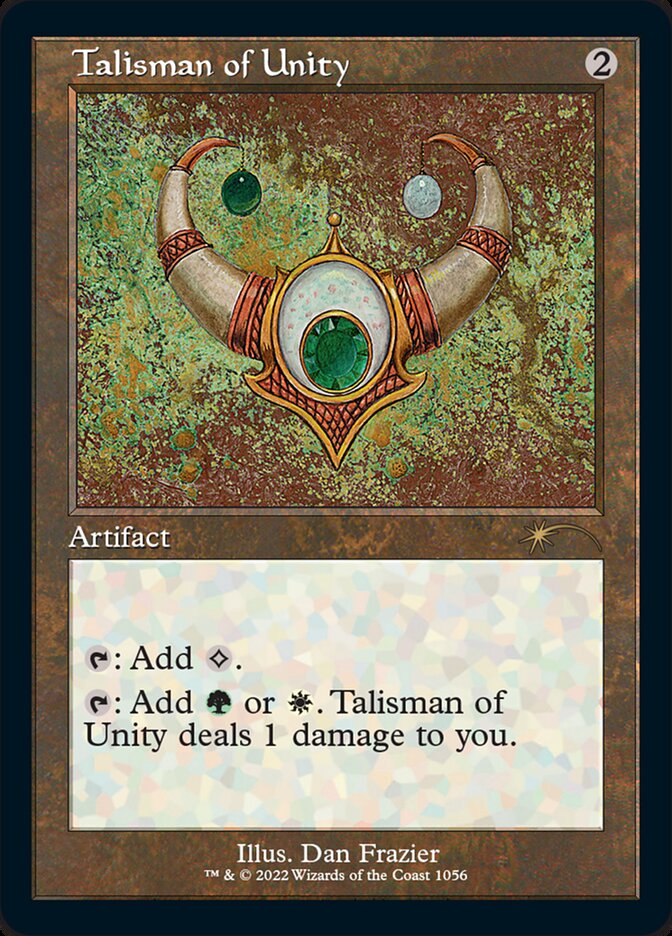 Talisman of Unity (Foil Etched) [Secret Lair Drop Series] | Game Grid - Logan