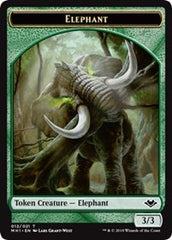 Elephant (012) // Spirit (016) Double-Sided Token [Modern Horizons Tokens] | Game Grid - Logan