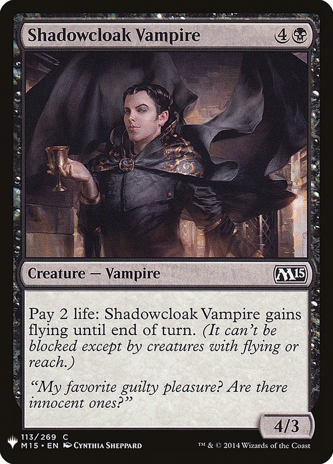 Shadowcloak Vampire [Mystery Booster] | Game Grid - Logan