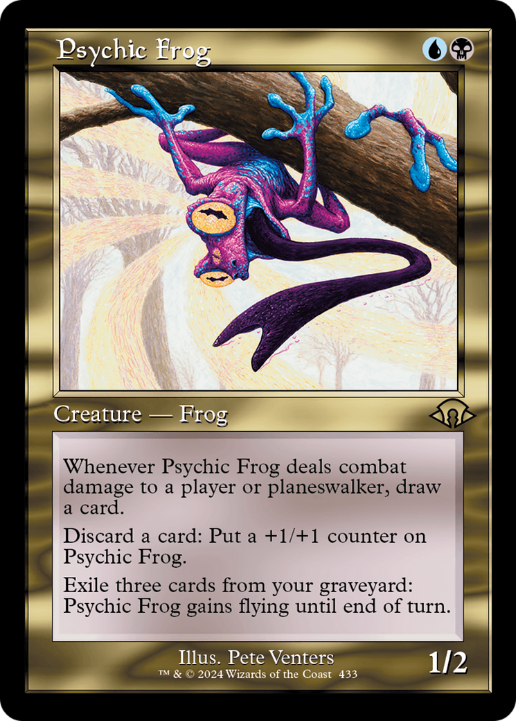 Psychic Frog (Retro) [Modern Horizons 3] | Game Grid - Logan