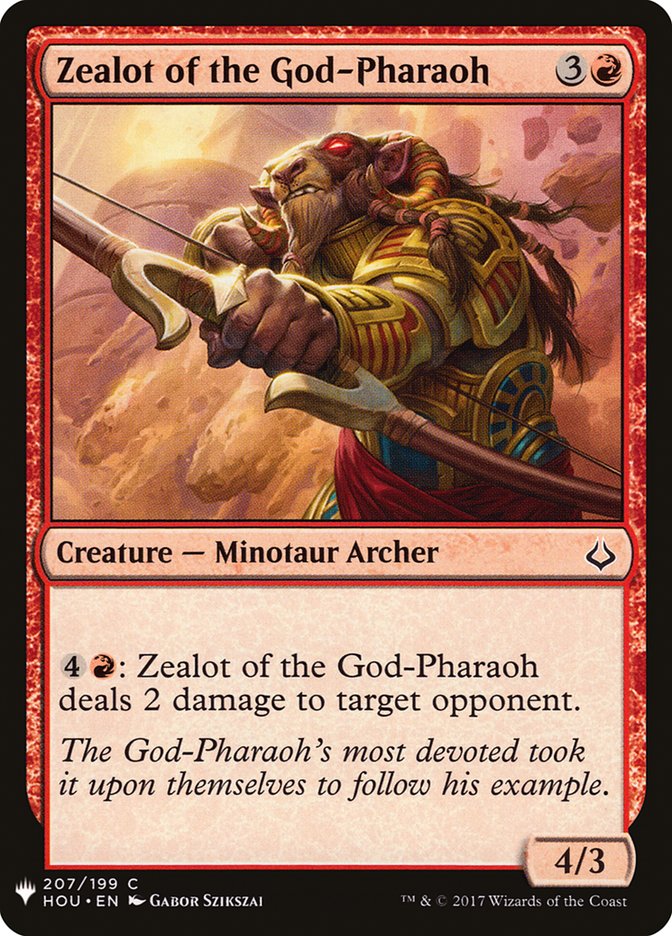 Zealot of the God-Pharaoh [Mystery Booster] | Game Grid - Logan