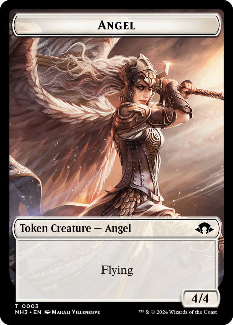 Servo // Angel Double-Sided Token [Modern Horizons 3 Tokens] | Game Grid - Logan