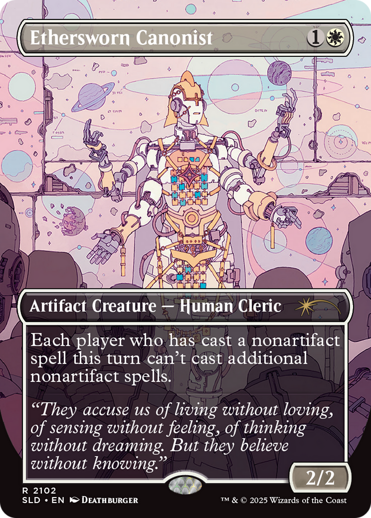 Ethersworn Canonist (Galaxy Foil) [Secret Lair Drop Series] | Game Grid - Logan