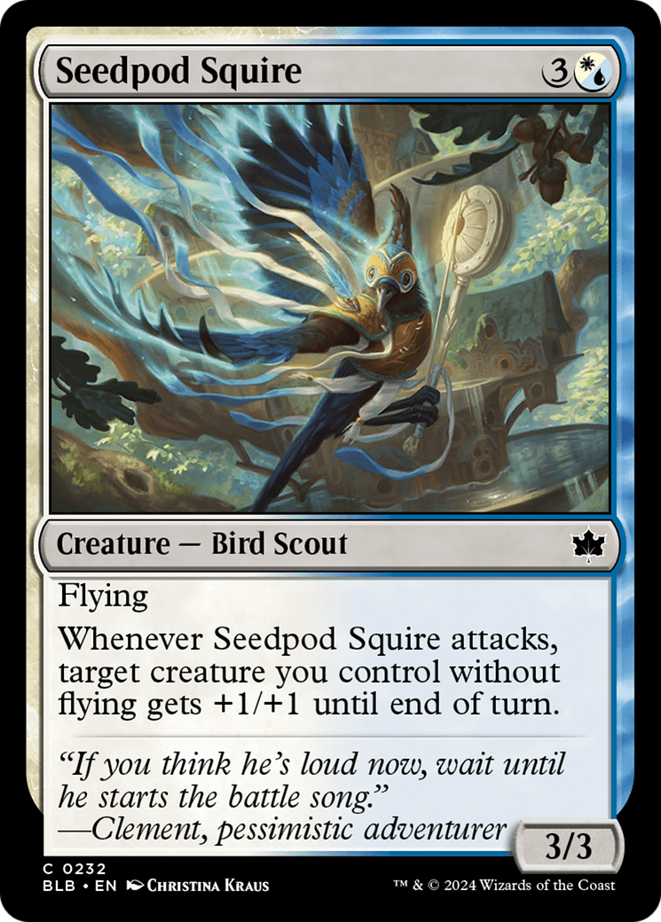 Seedpod Squire [Bloomburrow] | Game Grid - Logan