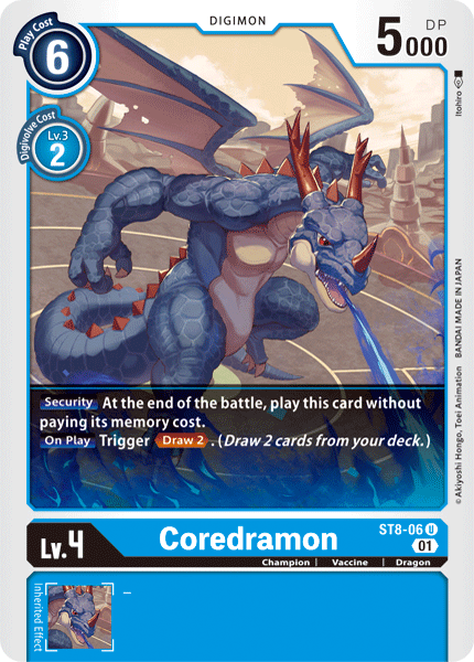 Coredramon [ST8-06] [Starter Deck: Ulforce Veedramon] | Game Grid - Logan