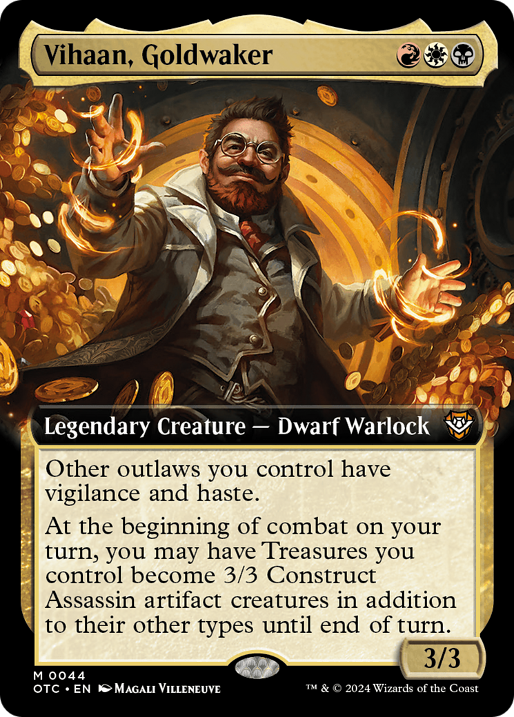 Vihaan, Goldwaker (Extended Art) [Outlaws of Thunder Junction Commander] | Game Grid - Logan