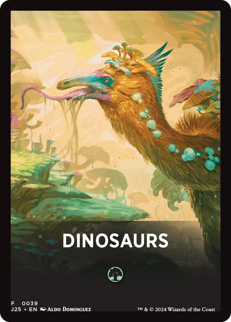 Dinosaurs Theme Card [Foundations Jumpstart Front Cards] | Game Grid - Logan