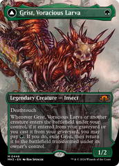 Grist, Voracious Larva // Grist, the Plague Swarm (Borderless) [Modern Horizons 3] | Game Grid - Logan