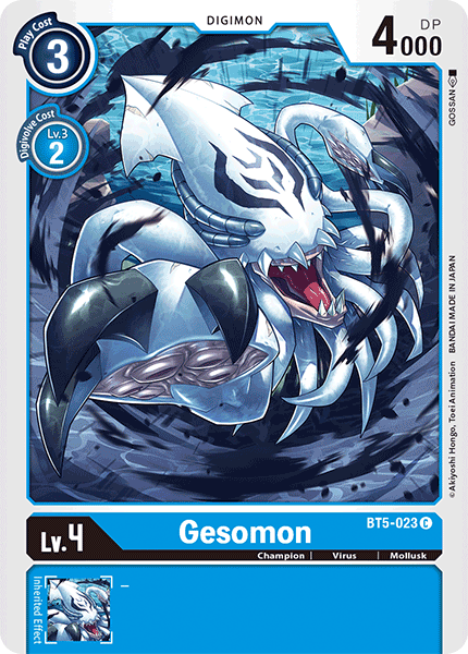 Gesomon [BT5-023] [Battle of Omni] | Game Grid - Logan