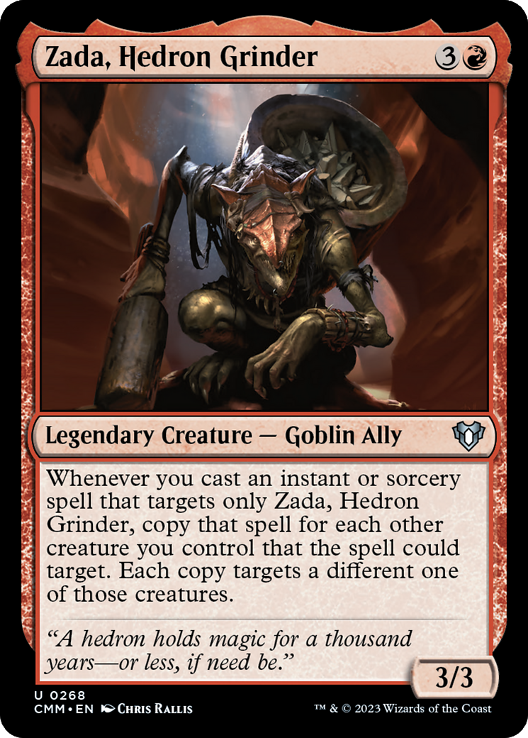 Zada, Hedron Grinder [Commander Masters] | Game Grid - Logan