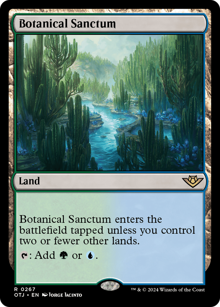 Botanical Sanctum [Outlaws of Thunder Junction] | Game Grid - Logan