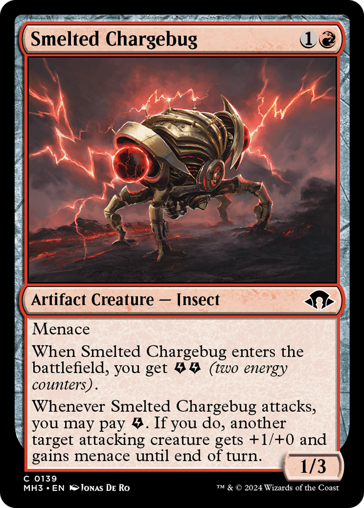 Smelted Chargebug [Modern Horizons 3] | Game Grid - Logan