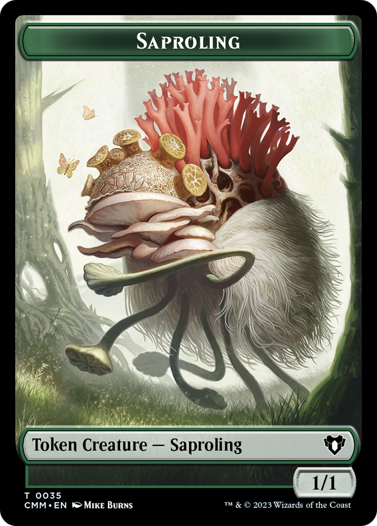 Saproling Token [Commander Masters Tokens] | Game Grid - Logan