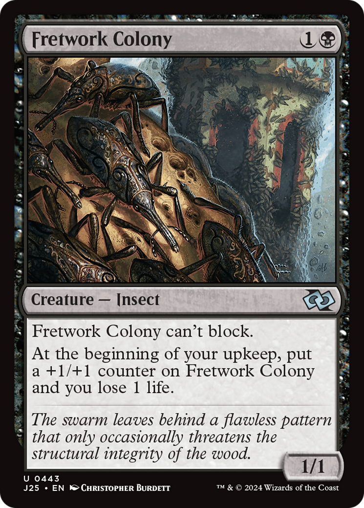 Fretwork Colony [Foundations Jumpstart] | Game Grid - Logan