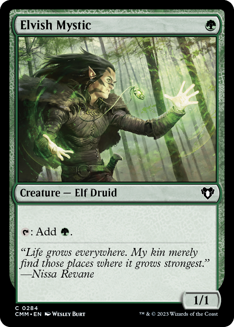 Elvish Mystic [Commander Masters] | Game Grid - Logan