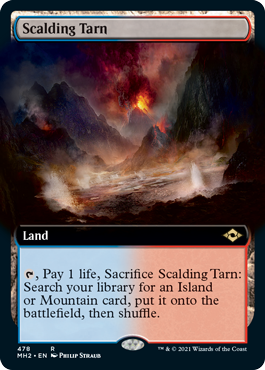 Scalding Tarn (Extended Art) [Modern Horizons 2] | Game Grid - Logan