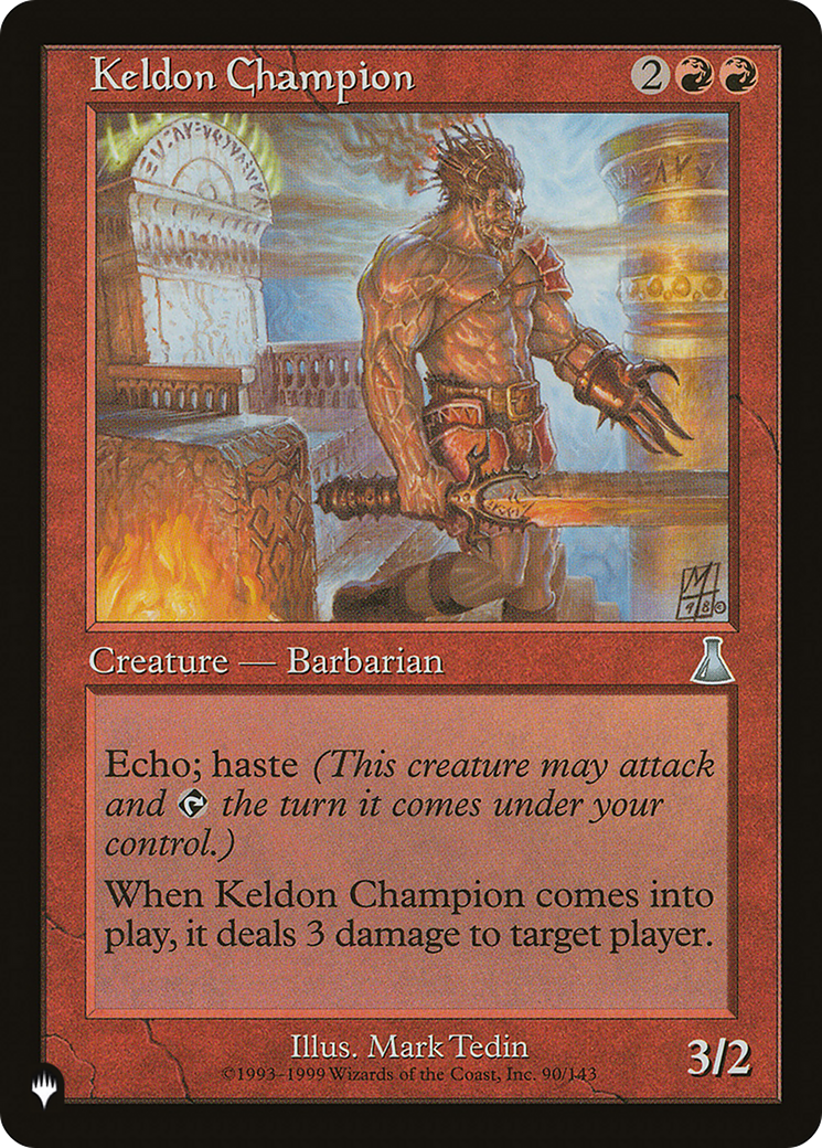 Keldon Champion [The List Reprints] | Game Grid - Logan