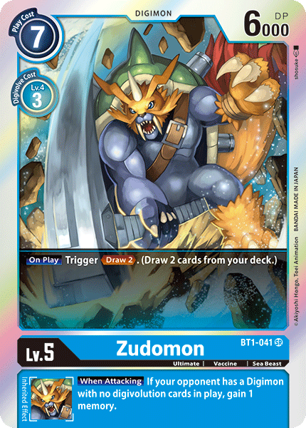 Zudomon [BT1-041] [Release Special Booster Ver.1.0] | Game Grid - Logan