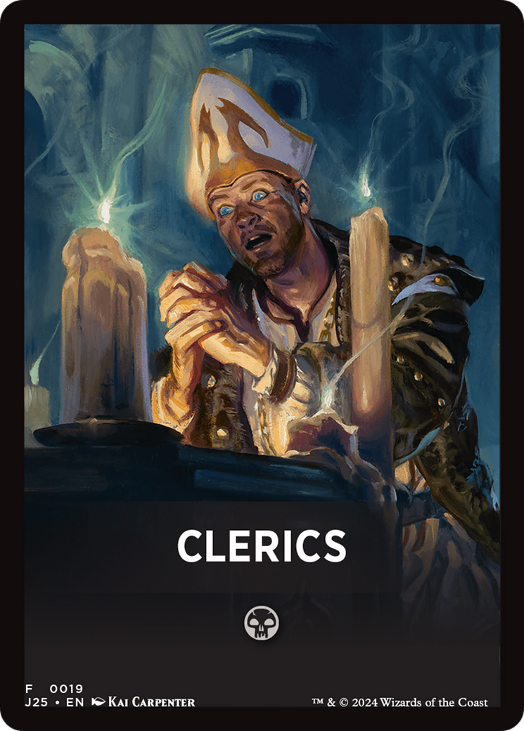 Clerics Theme Card [Foundations Jumpstart Front Cards] | Game Grid - Logan