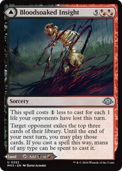 Bloodsoaked Insight // Sanguine Morass [Modern Horizons 3] | Game Grid - Logan