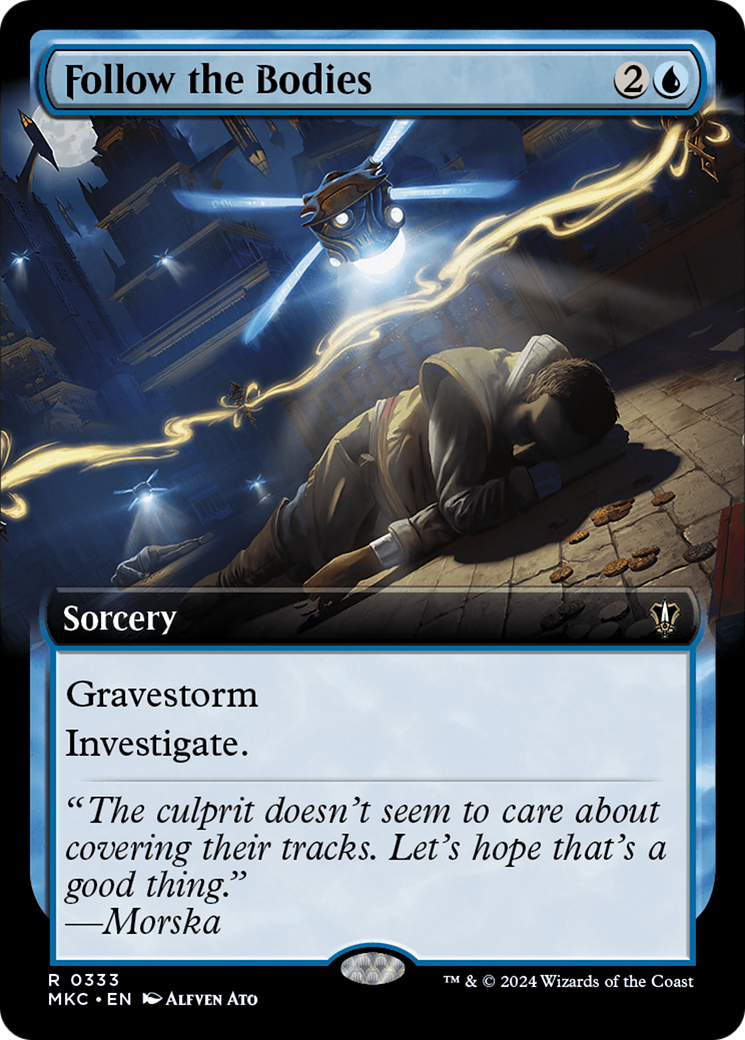 Follow the Bodies (Extended Art) [Murders at Karlov Manor Commander] | Game Grid - Logan