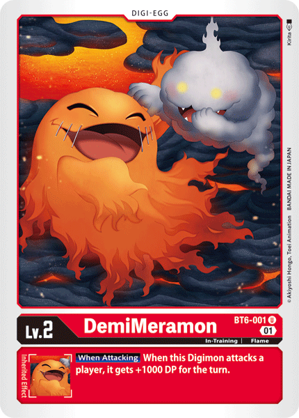 DemiMeramon [BT6-001] [Double Diamond] | Game Grid - Logan