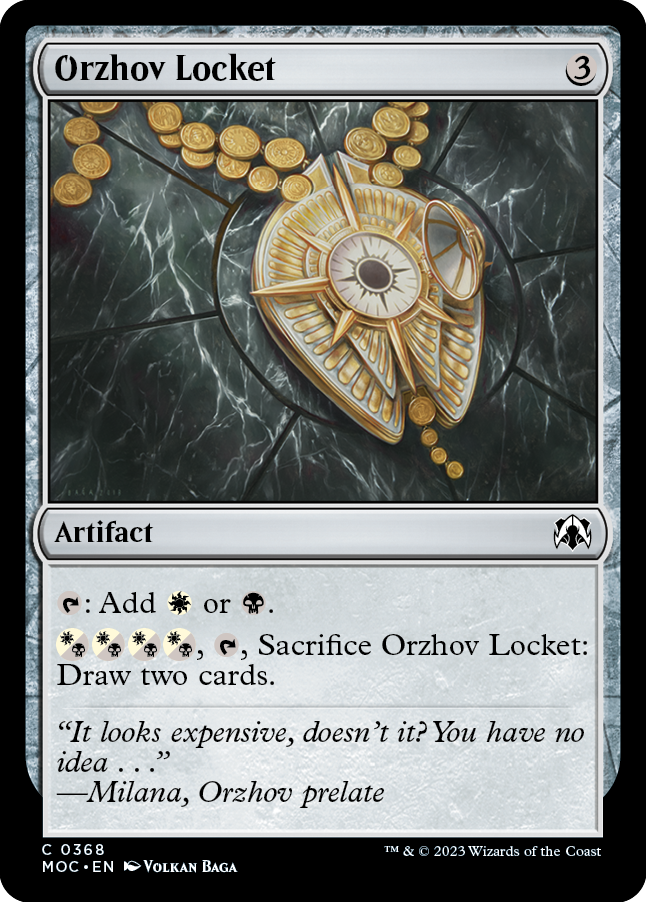 Orzhov Locket [March of the Machine Commander] | Game Grid - Logan