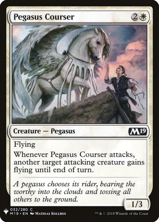 Pegasus Courser [Mystery Booster] | Game Grid - Logan