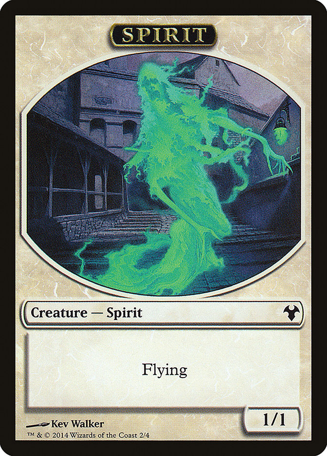 Myr // Spirit Double-Sided Token [Modern Event Deck 2014 Tokens] | Game Grid - Logan