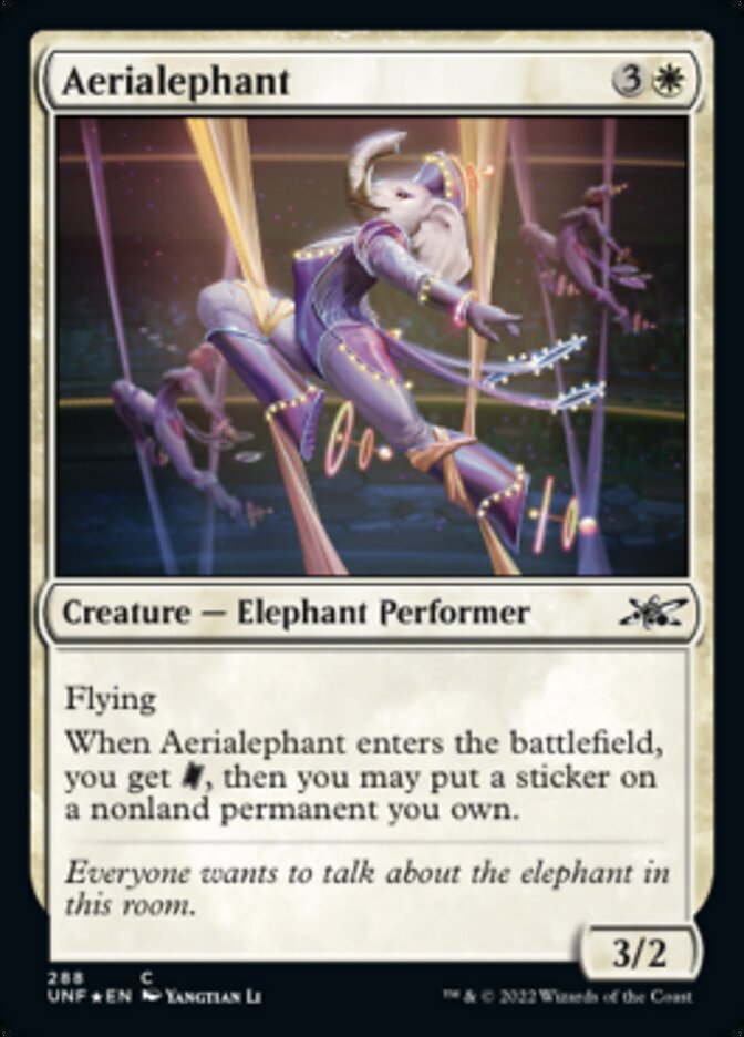 Aerialephant (Galaxy Foil) [Unfinity] | Game Grid - Logan