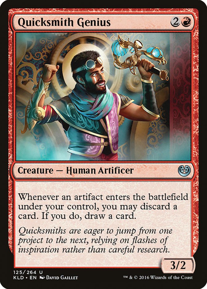 Quicksmith Genius [Kaladesh] | Game Grid - Logan
