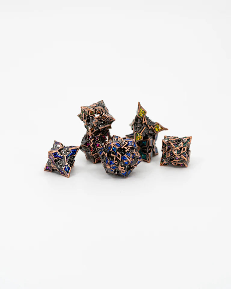 Metal RPG Dice Set: Sagrada | Game Grid - Logan