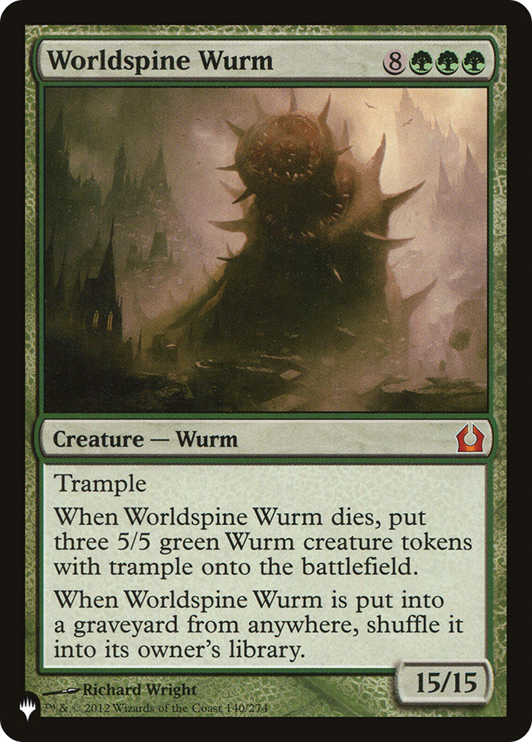 Worldspine Wurm [The List] | Game Grid - Logan