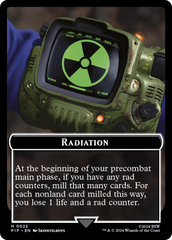 Radiation // Copy Double-Sided Token [Fallout Tokens] | Game Grid - Logan