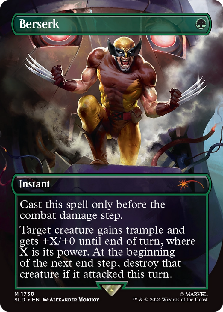 Berserk (1738) (Rainbow Foil) [Secret Lair Drop Series] | Game Grid - Logan