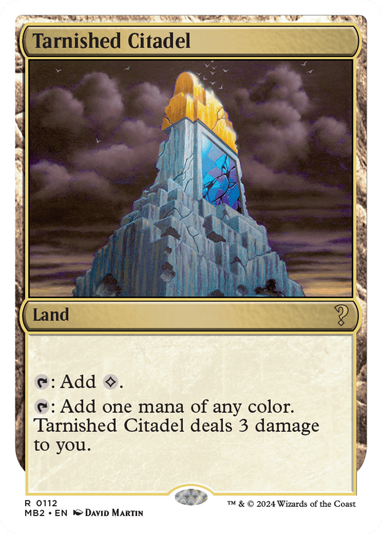 Tarnished Citadel (White Border) [Mystery Booster 2] | Game Grid - Logan