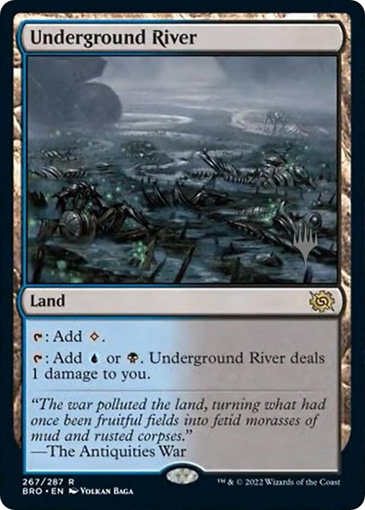 Underground River (Promo Pack) [The Brothers' War Promos] | Game Grid - Logan