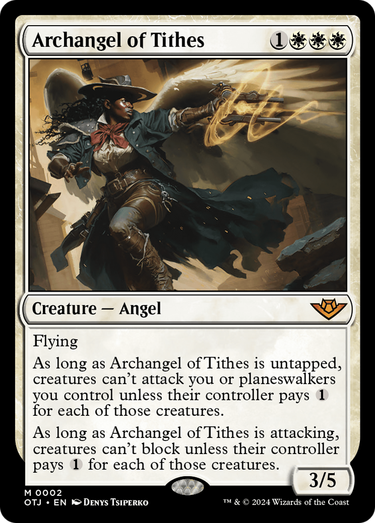 Archangel of Tithes [Outlaws of Thunder Junction] | Game Grid - Logan